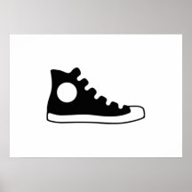 High Top Sneaker Posters