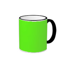 High Visibility Neon Green Mug