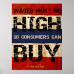 High Wages posters
