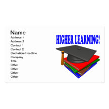 Higher Learning Business Cards