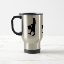 Highland Drumming Travel Mug