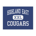 Highland East - Cougars - Junior - Oklahoma City postcards