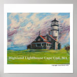 Highland Lighthouse Cape Cod, MA posters