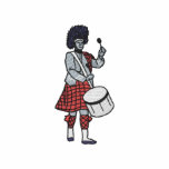 Highlander Drummer embroidered shirts
