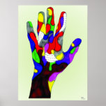 highres hand on tan posters