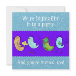 Hightailin' It Invitation Template Version Two