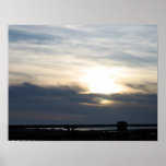 Highway 101 Sunset With Bridge posters