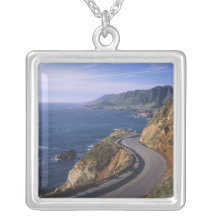 Highway 1 along the California Coast near Pendants