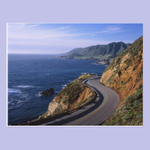 Highway 1 along the California Coast near postcards