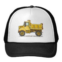 Highway Dump Truck Construction Hats