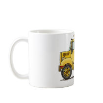 Highway Dump Truck Construction Mugs