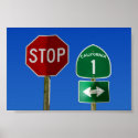 Highway One California posters