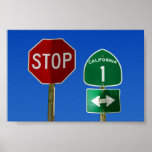 Highway One California Poster