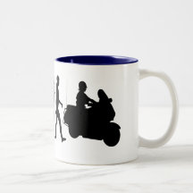Highway patrol law enforcement officers gear mug