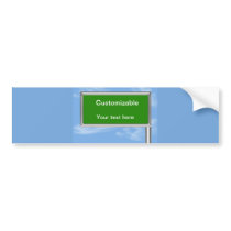 Highway Sign Greeting - Customisable