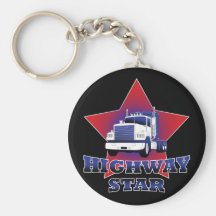 Highway Star Trucker Key Chains