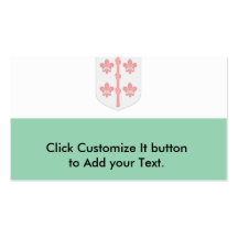 Hiiumaa, Estonia flag Business Cards