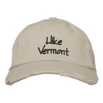 Hike Vermont Embroidered Hats