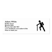 Hiking Business Cards