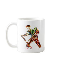 Hiking - Cosmic Red Sparkle design Mug
