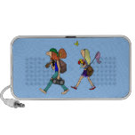 Hiking Hippie Couple speakers