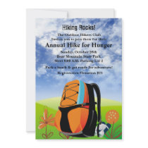 Hiking Rocks - Invitation
