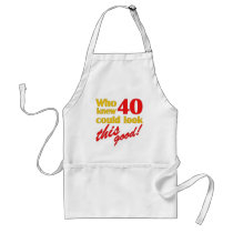 Hilarious 40th Birthday Gifts Aprons
