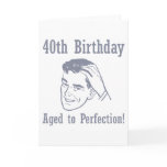 Hilarious 40th Birthday Gifts cards