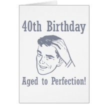 Hilarious 40th Birthday Gifts Cards