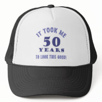 Hilarious 50th Birthday Gag Gifts Mesh Hat