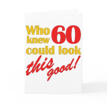 Hilarious 60th Birthday Gifts Cards
