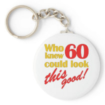Hilarious 60th Birthday Gifts Key Chains