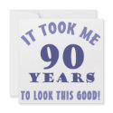 Hilarious 90th Birthday Gag Gifts Personalized Invite