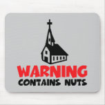 Hilarious atheist mousepad