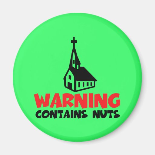 Hilarious atheist refrigerator magnet