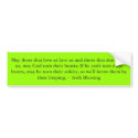 Hilarious IRISH saying on a BUMPERSTICKER