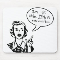 Hilarious Mother's Day Rude Design Mouse Pads