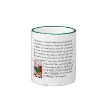 Hilarious Retirement Card--From The Gang! Coffee Mug