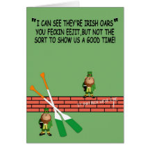 Hilarious St.Patrick's Day Card