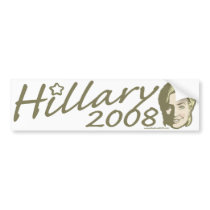 Hillary 2008 Bumper Sticker