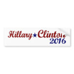 Hillary Clinton 2016 bumper stickers