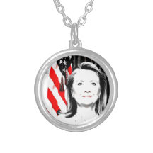 Hillary Clinton 2016 Custom Necklace