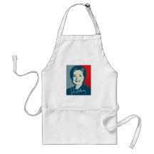 HILLARY CLINTON AUTOGRAPHED SIGN.png Aprons