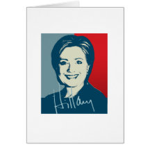 HILLARY CLINTON AUTOGRAPHED SIGN.png Card