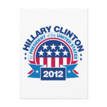 Hillary Clinton for President 2012 Post Cards