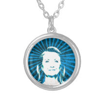 Hillary Clinton for President 2016 Necklace