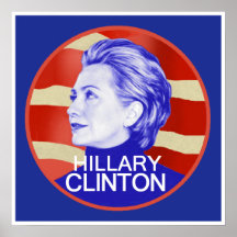 Hillary Clinton POSTER Print