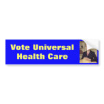 Hillary Clinton Universal Health Care bumper stickers