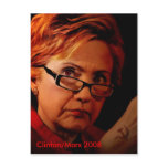 Hillary Marx Clinton postcards