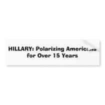 HILLARY: Polarising Americans for Over 15 Years